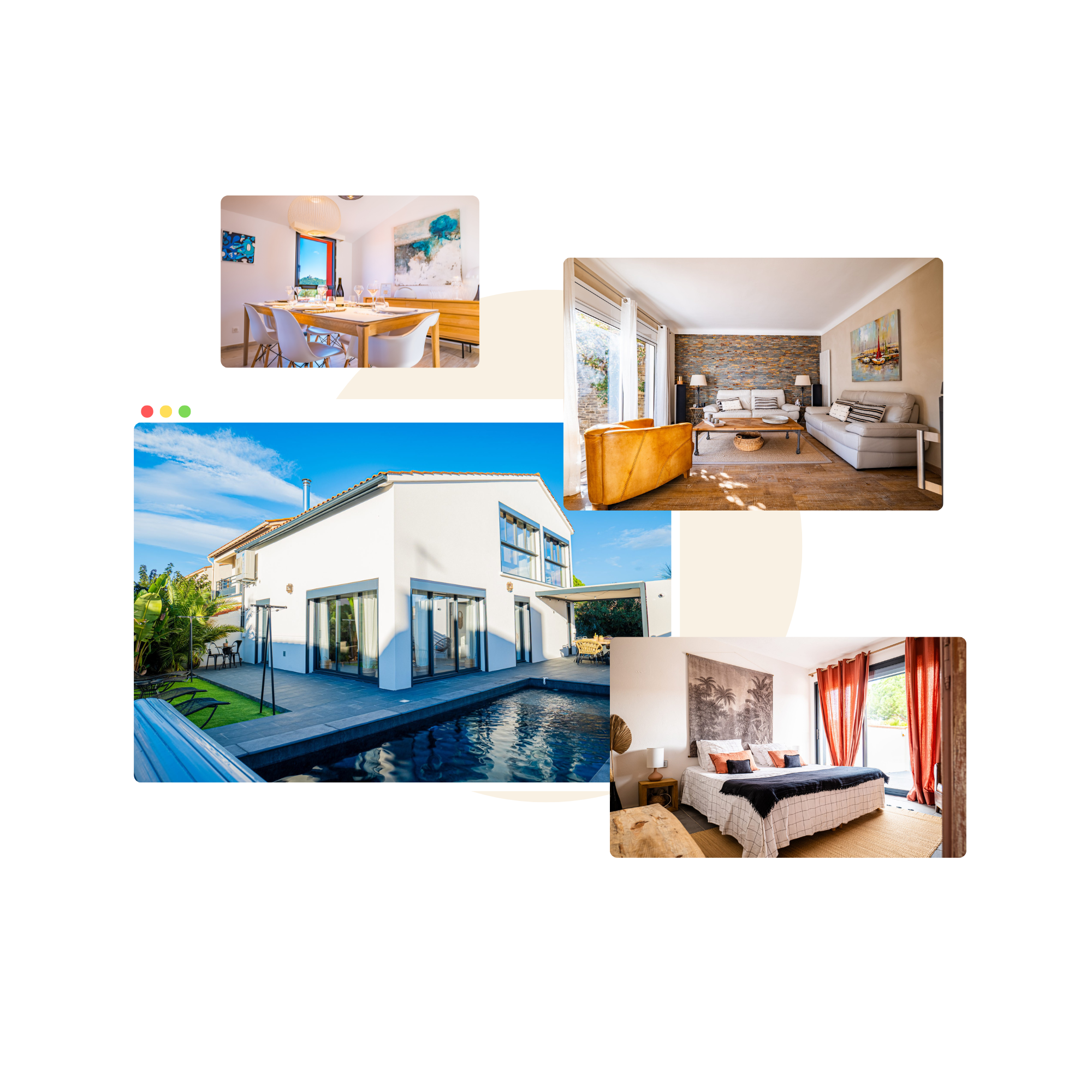 villa perpignan, airbnb perpignan, photo immobilière, annonce airbnb, booking, leboncoin, vidéo immobilière